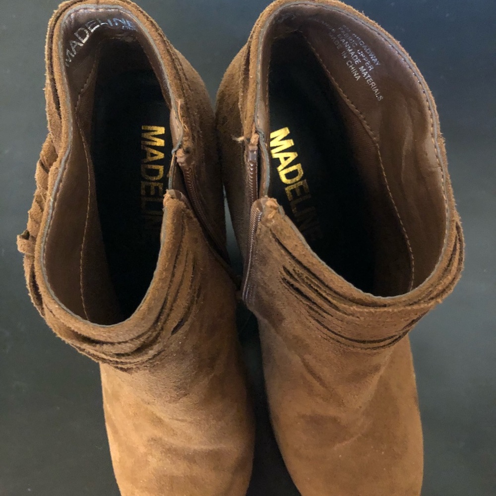 Suede Booties - Picture 2 of 4